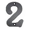 NUMERO 2 HIERRO FORJADO 100MM.