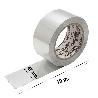 CINTA ADHESIVA ALUMINIO 48 MM. X 10 M. 66 MICRAS