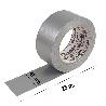 CINTA AMERICANA MUSCLE GRIS 48 MM. X 25 MERTOS. SUPER RESISTENTE, SELLAR, REPARAR, UNIR, FIJAR, SUJETAR, EMPAQUETAR