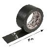 CINTA AMERICANA MUSCLE COLOR NEGRO 48 MM. X 25 MERTOS. SUPER RESISTENTE, SELLAR, REPARAR, UNIR, FIJAR, SUJETAR, EMP