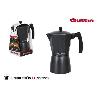 12 TAZAS CAFETERA ITALIANA EXPRESS PARA INDUCCION DARKBLACK QUTTIN