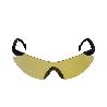 GAFAS PROTECCION EN166 PATILLAS AJUSTABLES LENTES AMBAR, PUENTE ENGOMADO, HOMOLOGADAS EN166