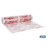 ROLLO DE PLÁSTICO DE BURBUJA FRÁGIL 40 G/M2, 0,6 X 5 M