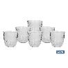 PACK DE JARRA TIERRA,SET DE VASOS DE AGUA Y MANTEL 1.40 X 1.40 CM