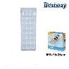 BESTWAY COLCHONETA HINCHABLE PARA PISCINA 188X71X26 CMS COLOR PLATA CON REPOSACABEZAS
