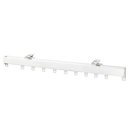 RIEL ALUMINIO P950 SIN CORDON 1,50 METROS BLANCO