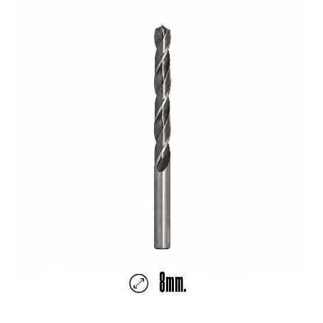 BROCA ESPIRAL MADERA Y PLÁSTICO WOLFPACK   8,00 MM.