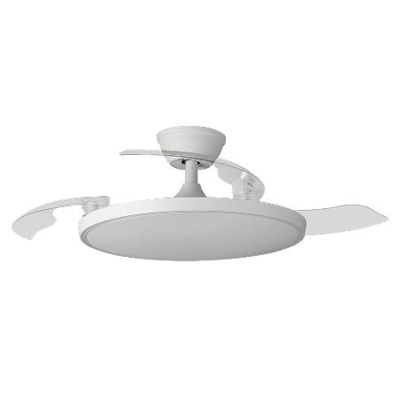 ORBEGOZO VENTILADOR TECHO RETRACTIL BLANCO 4 ASPAS CP168105