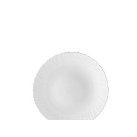 PLATO POSTRE 20 CM TITAN COK VIDRIO OPAL BLANCO TIPO ARCOPAL