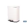 CUBO DE BASURA BEIGE CON PEDAL Y CUBO INTERIOR 20 L 34,2 X 29,3 X 44 CM