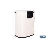 CUBO DE BASURA BEIGE CON PEDAL Y CUBO INTERIOR 20 L 34,2 X 29,3 X 44 CM