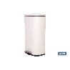 CUBO DE BASURA BEIGE CON PEDAL Y CUBO INTERIOR 30 L 34,2 X 29,3 X 63,5 CM