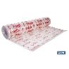 ROLLO DE PLÁSTICO DE BURBUJA FRÁGIL 40 G/M2, 1,2 X 10 M