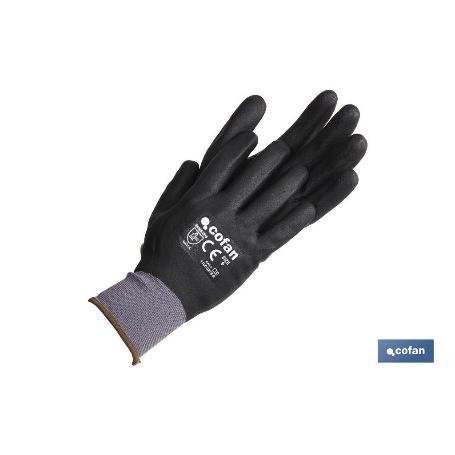 GUANTE IMPREG.COMPLETO FOAM NITRILO T-11   CAJA 12 UNID.