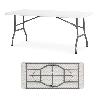 MESA PLEGABLE 180X75 CM