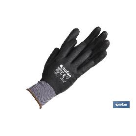 GUANTE IMPREG.COMPLETO FOAM NITRILO T-7   CAJA 12 UNID.