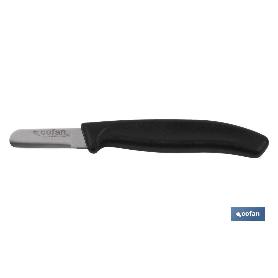 CAJA 50 UDS. CUCHILLO RECOLECCIÓN. PUNTA REDONDA 4.5CM
