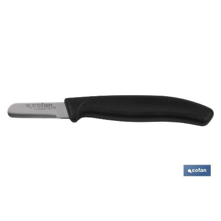 CAJA 50 UDS. CUCHILLO RECOLECCIÓN. PUNTA REDONDA 4.5CM
