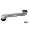 MANGUITO HORIZONTAL DE CONEXIÓN AJUSTABLE Ø90 MM - 90/110 MM 490-170 MM