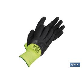 GUANTE IMPREG. NITRILO ESPUMA PROTECC. FRIO T-8   CAJA 12 UNID.