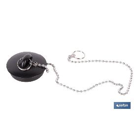CONJUNTO DE TAPÓN PARA VÁLVULA Y CADENA CON DOS ANILLAS 380 MM