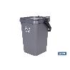 CONTENEDOR GRIS PARA RESTOS  25L.