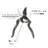 TIJERAS PODAR KS-8T 215MM.1 MANO