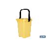 CONTENEDOR AMARILLO PARA PLASTICOS-LATAS, 25L.