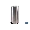 CUBO DE BASURA DE ACERO CON PEDAL Y CUBO INTERIOR 27 L 29,2 X 61,5 CM
