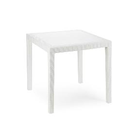 MESA RESINA KING 79X79 CM BLANCA