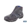 BOTA PIEL NEGRO CIERRE VELCRO S3 MODELO URIAN T 42