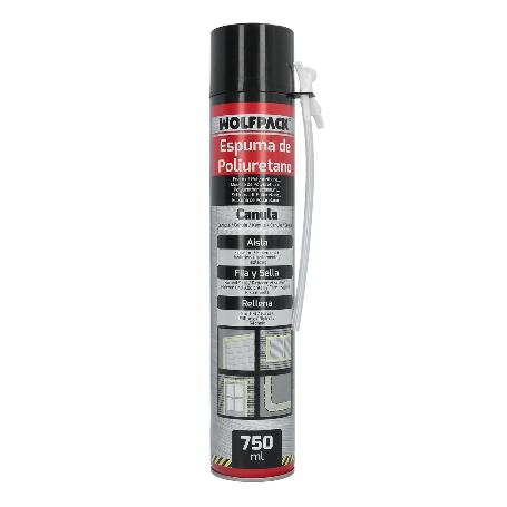 ESPUMA POLIURETANO 750 ML.CON CANULA ENTRY
