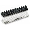 REGLETA CONEX. 6 MM.NEGRA X10 UDS. (REF.206-N)
