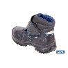 BOTA PIEL NEGRO CIERRE VELCRO S3 MODELO URIAN T 46