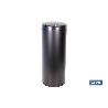 CUBO DE BASURA  NEGRO CON SENSOR Y CUBO INTERIOR 50 L 30,5 X 78 CM