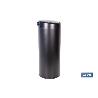 CUBO DE BASURA  NEGRO CON SENSOR Y CUBO INTERIOR 50 L 30,5 X 78 CM