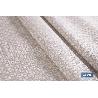MANTEL REDONDO PÉTALOS ANTIMANCHAS RESINADO JACQUARD CONFECCIONADO 50 % ALGODÓN 50 % POLIÉSTER 1,40 M