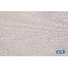 MANTEL REDONDO PÉTALOS ANTIMANCHAS RESINADO JACQUARD CONFECCIONADO 50 % ALGODÓN 50 % POLIÉSTER 1,60 M