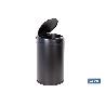CUBO DE BASURA  NEGRO CON SENSOR Y CUBO INTERIOR 30 L 52 X 30,5 CM