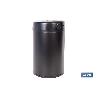 CUBO DE BASURA  NEGRO CON SENSOR Y CUBO INTERIOR 30 L 52 X 30,5 CM