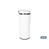 CUBO DE BASURA BLANCO CON SENSOR Y CUBO INTERIOR 50 L 30,5 X 78 CM
