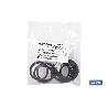 BOLSA DE 10 UNIDADES DE GOMAS CIERRE PARA VÁLVULA CLICK-CLACK Ø31-37 MM