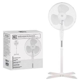 EMMA VENTILADOR PIE CRUZADO BLANCO 43 CMS. 45 WATIOS
