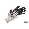 GUANTE ANTICORTE ULTRA LIGERO IMPREGNADO PU NEGRO T-11   CAJA 12 UNID.