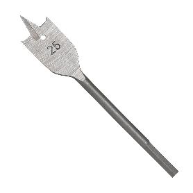 BROCA PLANA MADERA 3 PUNTAS WOLFPACK   25,00 MM.
