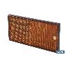 CATADIÓPTRICO RECTANGULAR ÁMBAR 106 X 50 MM CON AGUJERO SIN TORNILLO
