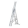 HAILO-1423-801-ESCALERA COMBINADA DE 3 TRAMOS CON ESTABILIZADOR CURVO HOBBYLOT (3X11)