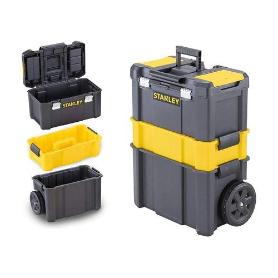 TALLER MÓVIL. 3 EN 1. METAL. NEGRO Y AMARILLO. CAPACIDAD 20KG - STANLEY