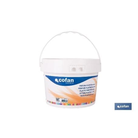 PINTURA PLÁSTICA INTERIOR 10 KG BLANCO