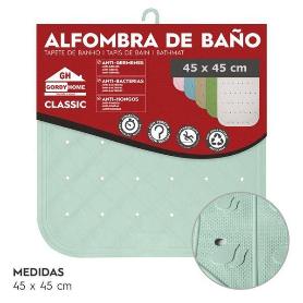45X45 CMS ALFOMBRA BAÑO DUCHA VERDE